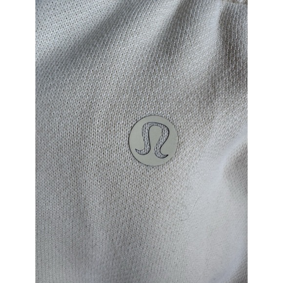 New Lululemon Scuba Oversized MR Short 7" Graphic Women's Size XL Buttercream - Picture 11 of 13